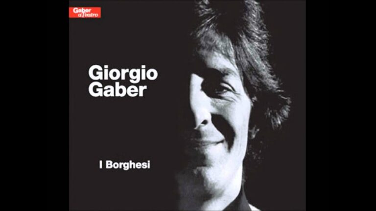 I borghesi – Gaber